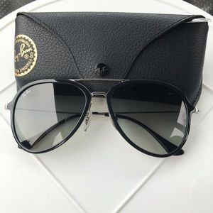 Authentic Ray ban plastic aviator